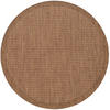 OUTDOORTEPPICH 200 cm GIZA Braun  - Braun, Basics, Textil (200cm) - Novel