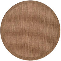 OUTDOORTEPPICH 200 cm GIZA Braun  - Braun, Basics, Textil (200cm) - Novel