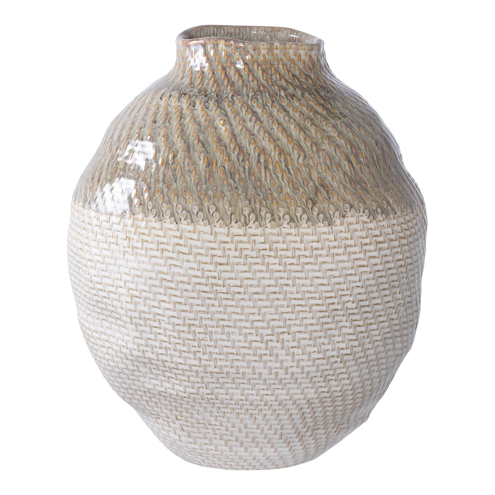 XXXLutz Vase Mehrfarbig 26x30.5x26 cm