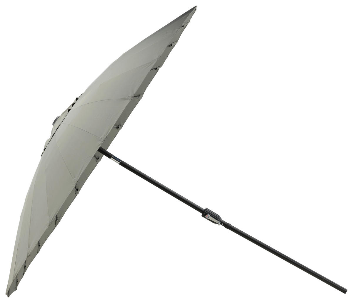 SONNENSCHIRM  - Grau, KONVENTIONELL (270/270cm) - Gardenson