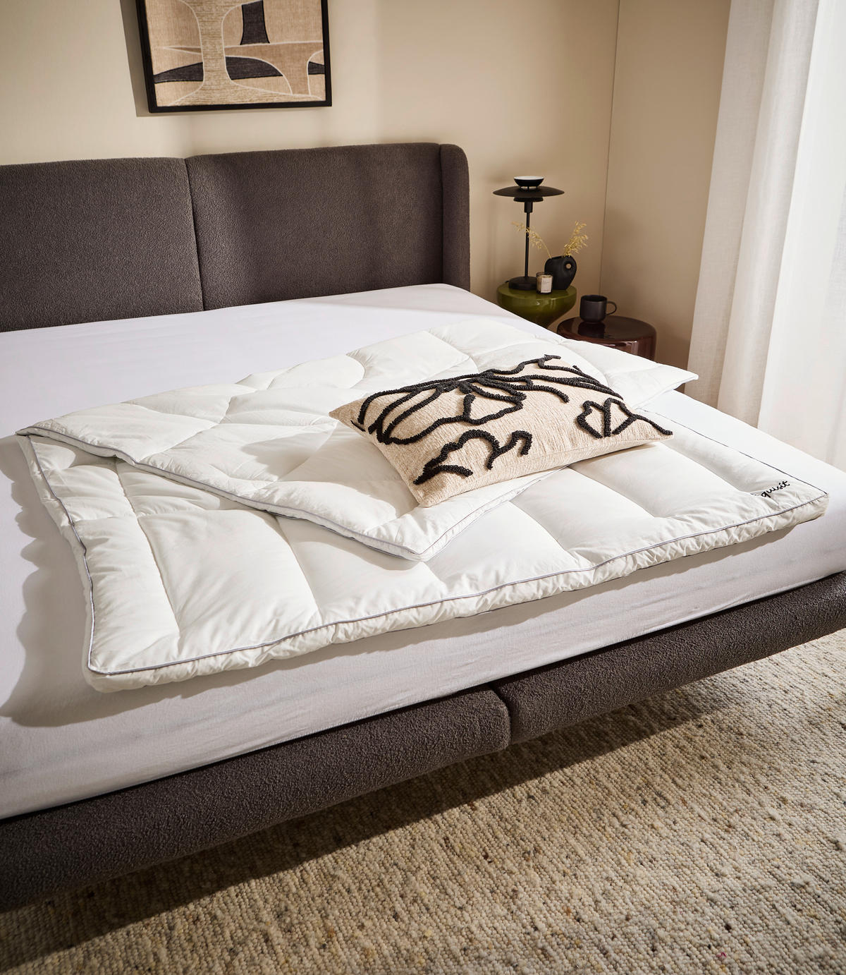 WINTERDECKE  Sleeptex Happy Feet 135/200 cm  - Naturfarben, Basics, Textil (135/200cm) - Sleeptex