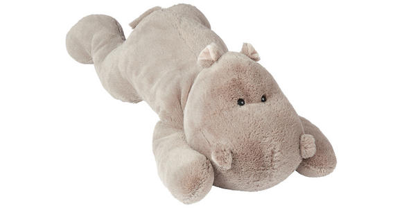 PLÜSCHTIER Hippo - Grau, Basics, Textil (85cm) - My Baby Lou