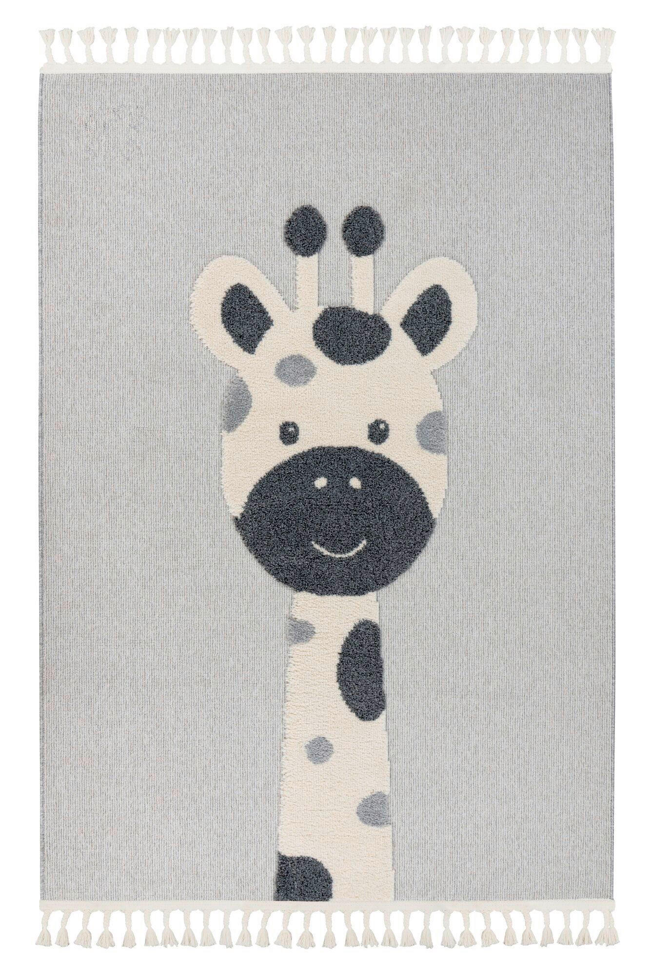 FLACHWEBETEPPICH 120/170 cm Grau rechteckig  - Grau, Basics, Textil (120/170cm) - Kayoom