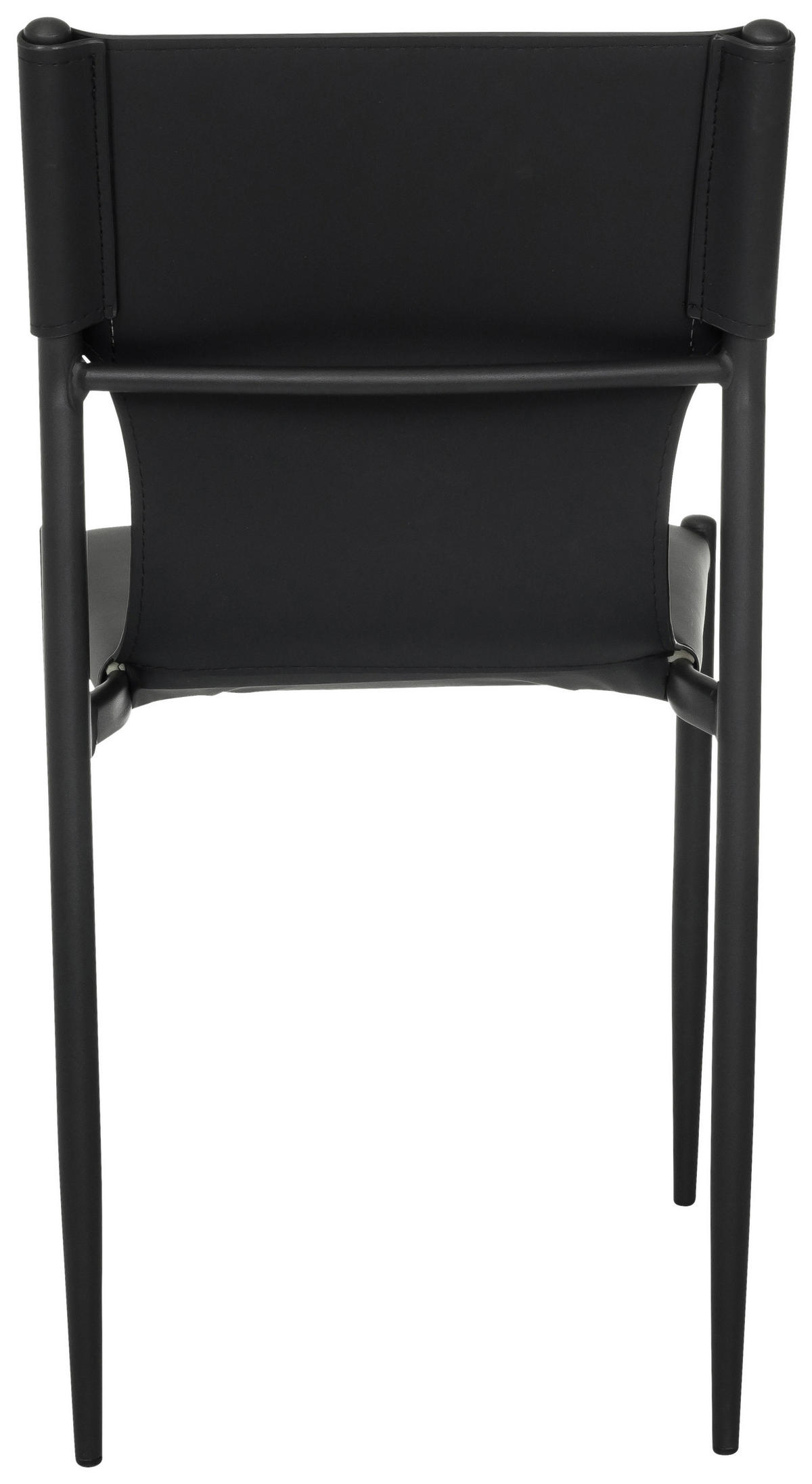 KONFERENČNÍ ŽIDLE - černá, Moderní, kov/kůže (44/82/52cm) - MID.YOU