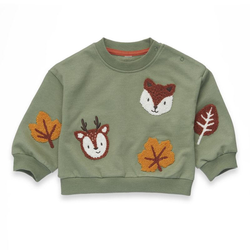 SWEATSHIRT - Waldgrün, Natur, Textil (62null) - Avelia