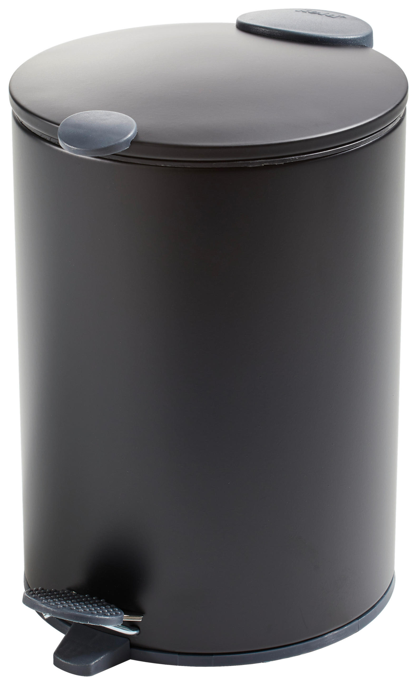 KOSMETIKEIMER Mats 3 L  - Schwarz, Basics, Kunststoff/Metall (17,0/23,0cm) - Kela