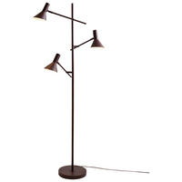 STOJACÍ LAMPA, 59/44/171 cm - bordeaux, Design, kov (59/44/171cm) - It's about Romi