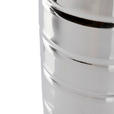 COCKTAIL-SHAKER - Edelstahlfarben, Trend, Metall (8,3/23cm) - Novel