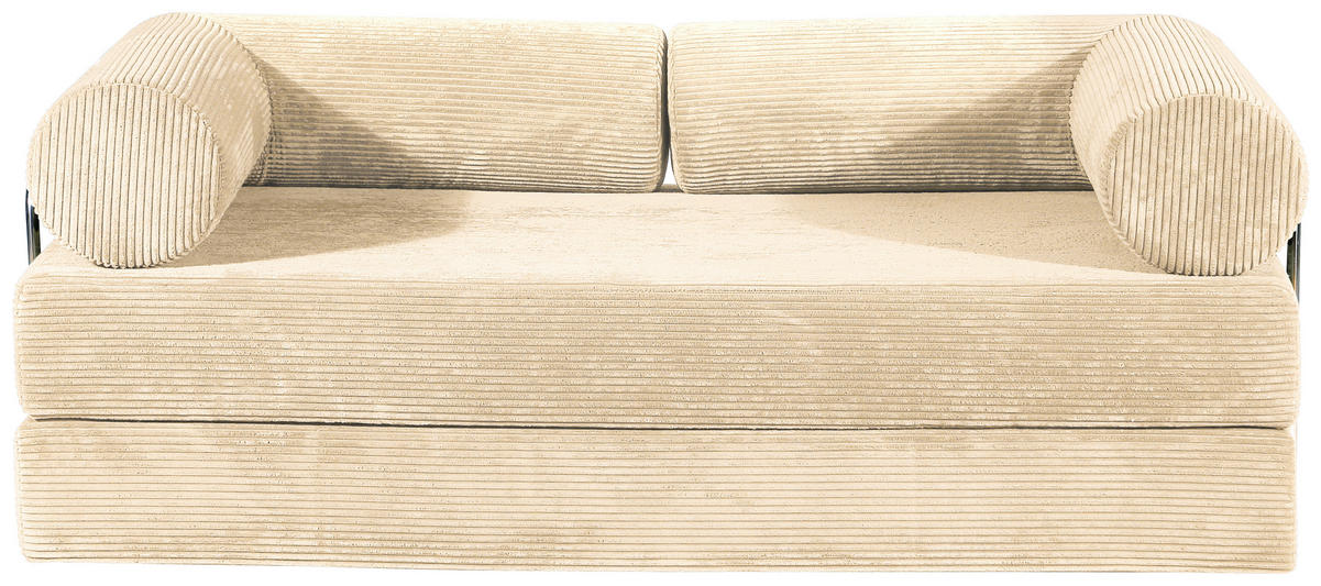 SESSEL in Cord Beige  - Beige, Design, Textil (180/70/100cm) - P & B