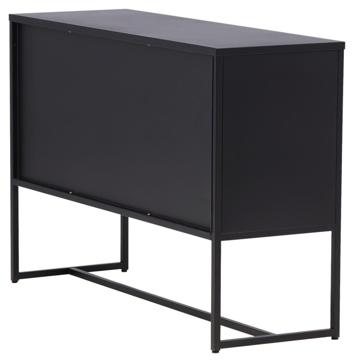 SIDEBOARD 120/80/40 cm  - svart, Design, metall (120/80/40cm) - Livetastic
