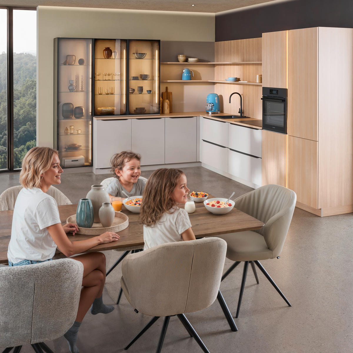 BEÉPÍTHETŐ KONYHA - Design, faalapú anyag - Dieter Knoll