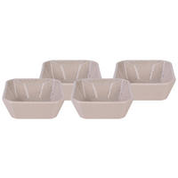 DIPSCHALENSET Keramik Steinzeug  - Creme, Basics, Keramik (8,5/8,5cm) - Creatable