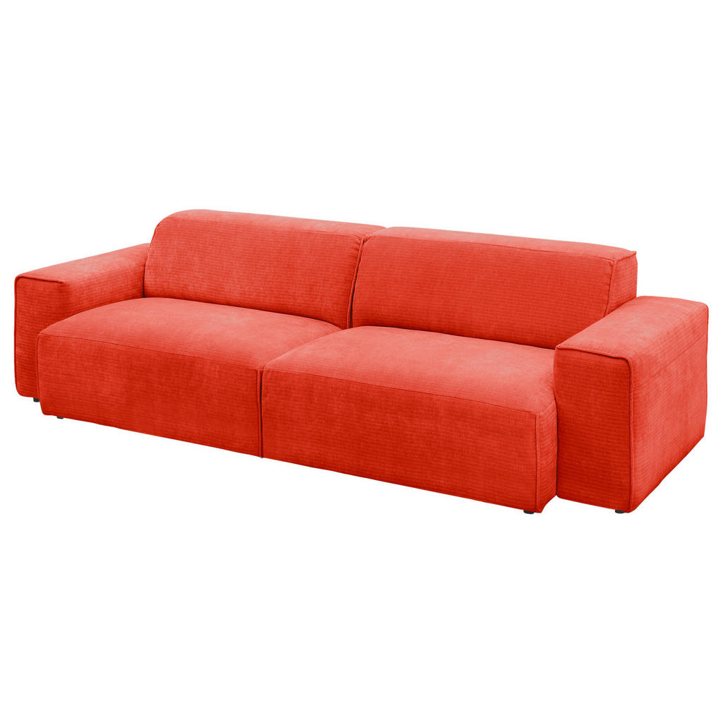 Thumbnail - Pure Home Lifestyle Bigsofa, Rot, Textil, 3-Sitzer, 238x71x101 cm, Blauer Engel, Goldenes M, Oeko-Tex® Standard 100, DGM...