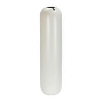VÁZA, keramika, 78 cm - bílá, Basics, keramika (20/78/20cm)
