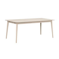 MATBORD ek Bianco rektangulär  utdragbar, finns i olika storlekar, finns i olika trädekorer  - ek Bianco, Design, trä (180/90/74cm) - Rowico