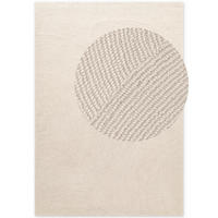 WOLLTEPPICH Wohnzimmer 200/300 cm Calmio Creme rechteckig  - Creme, Basics, Textil (200/300cm) - Hanse Home