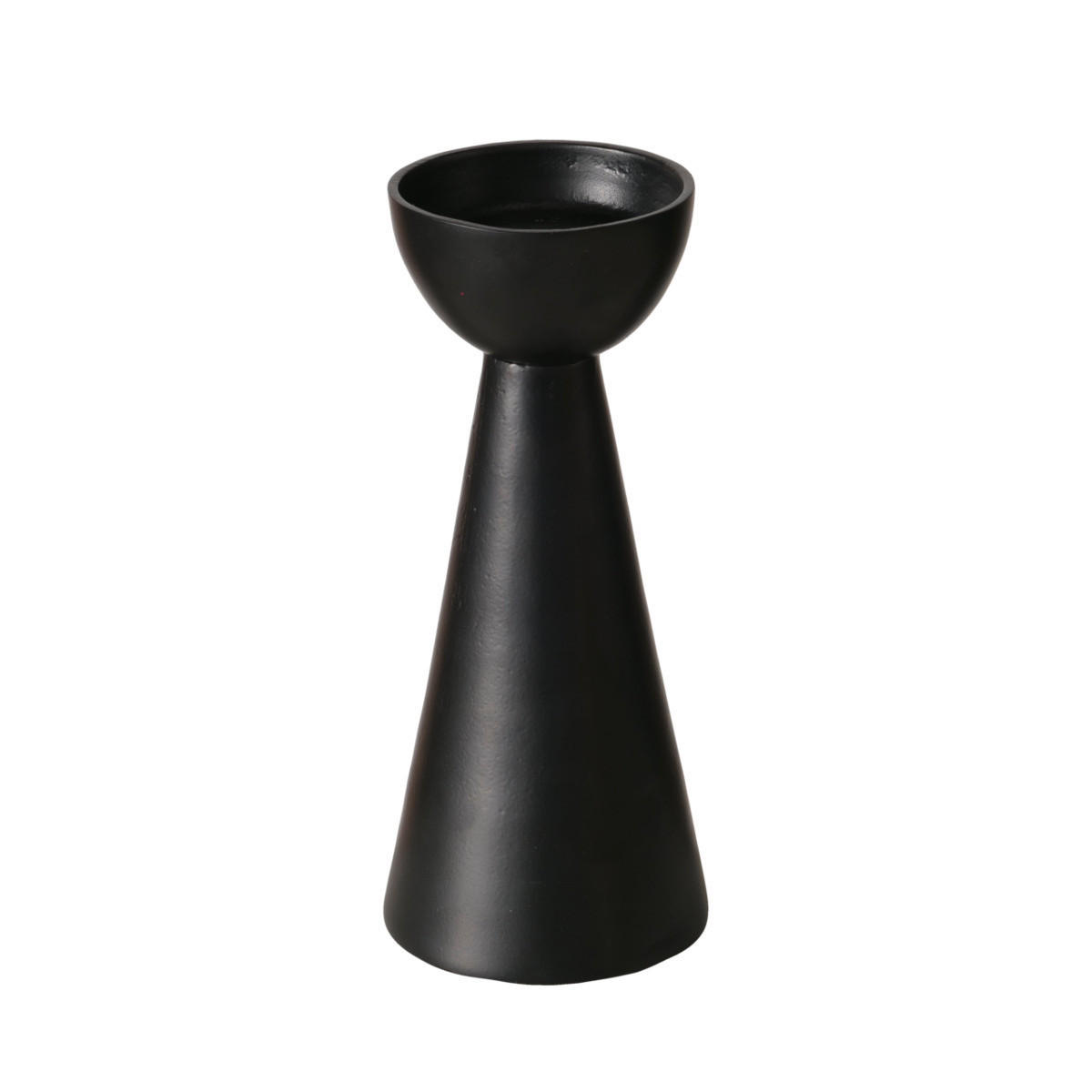 KERZENHALTER-SET - Schwarz, Basics, Metall (10/23,5cm) - Boltze Home