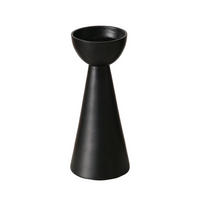 KERZENHALTER-SET - Schwarz, Basics, Metall (10/23,5cm) - Boltze Home