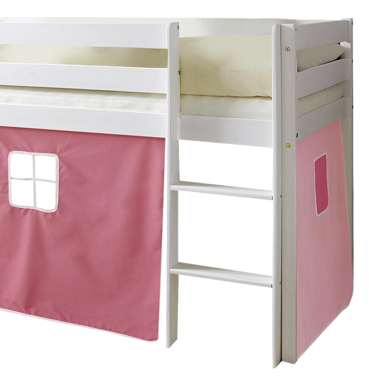 HOCHBETT 90/200 cm  - Pink/Rosa, Natur, Holz (90/200cm) - MID.YOU