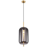 ZÁVĚSNÉ SVÍTIDLO, 22/120 cm  - barvy mosazi, Design, kov/sklo (22/120cm) - Globo