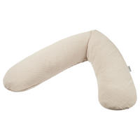 STILLKISSEN 190 cm MUSSELIN   - Sandfarben/Beige, Basics, Textil (190cm) - Theraline