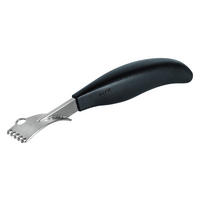 Zestenreißer CERTO - Edelstahlfarben/Schwarz, Basics, Kunststoff/Metall (8/3/22cm) - Gefu