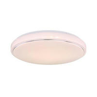 STROPNA LED-SVETILKA   //3000-6000 K/230 V/ - bela/opal, Konvencionalno, kovina/umetna masa (49/7,5cm)