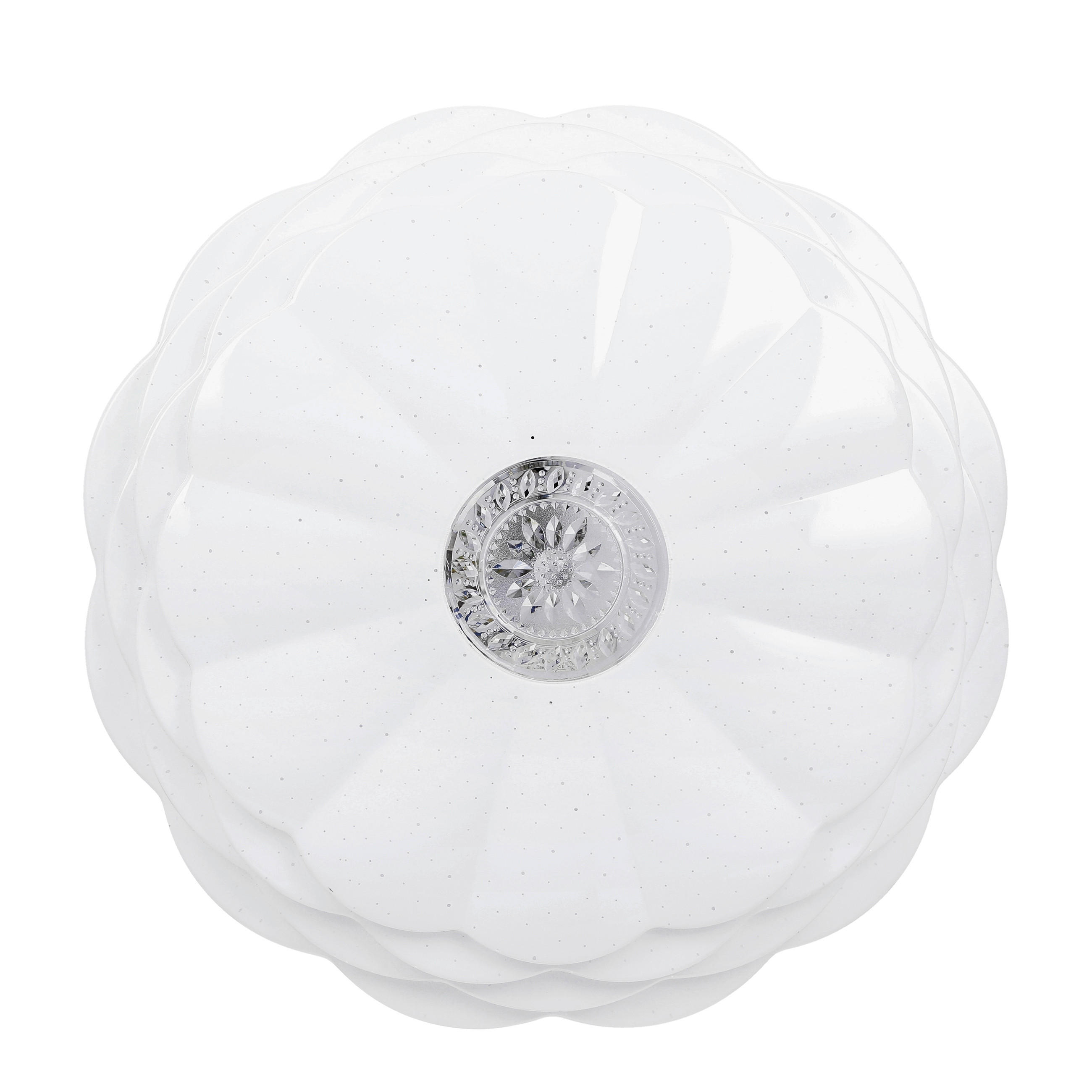 LED-DECKENLEUCHTE 38/38/7 cm   - Weiß, KONVENTIONELL, Kunststoff/Metall (38/38/7cm)