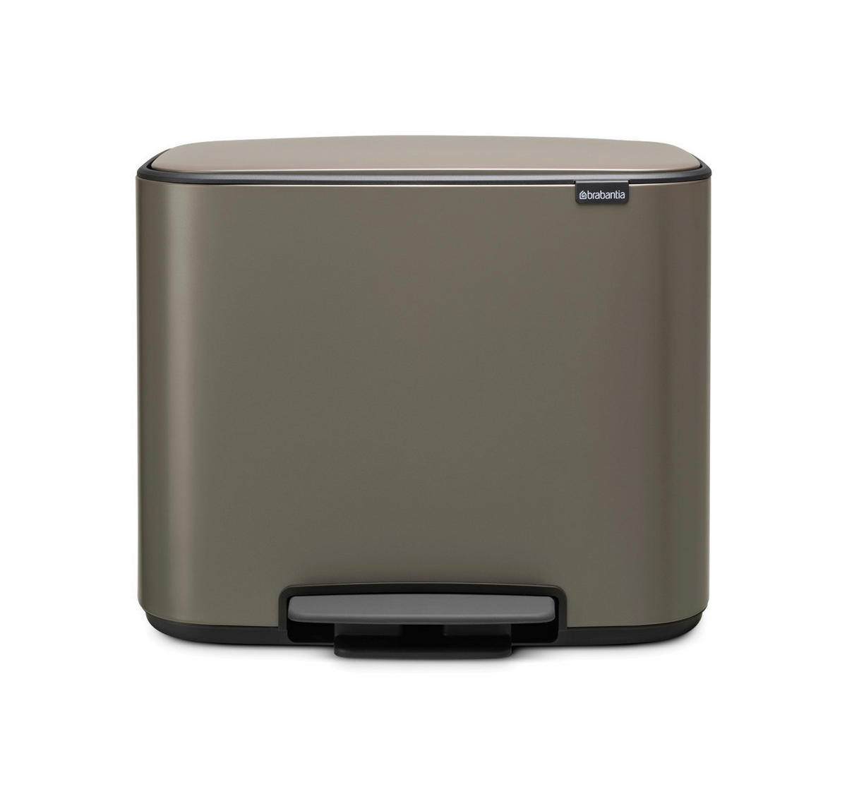 ODPADKOVÝ KÔŠ  33 l - čierna/sivá, Design, kov/plast (54/44/36,5cm) - Brabantia