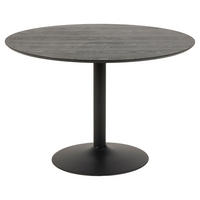 STOL ZA BLAGOVAONICU  crna, boje jasena  metal, drvni materijal      - boje jasena/crna, Basics, drvni materijal/metal (110/110/74cm) - MID.YOU