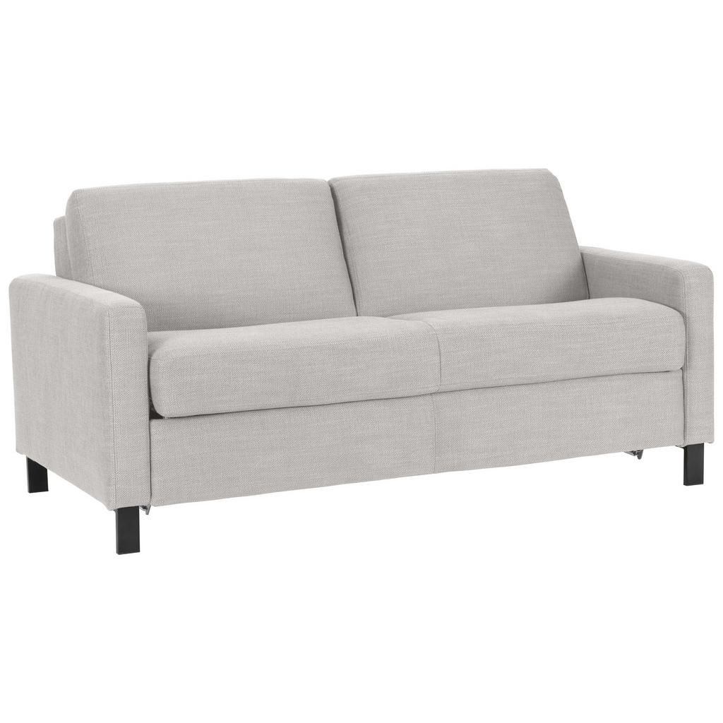 Thumbnail - Dieter Knoll Schlafsofa, Hellgrau, Textil, Buche, Uni, 2-Sitzer, 184x92x102 cm, Fußauswahl, Stoffauswahl, Armteilvariant...