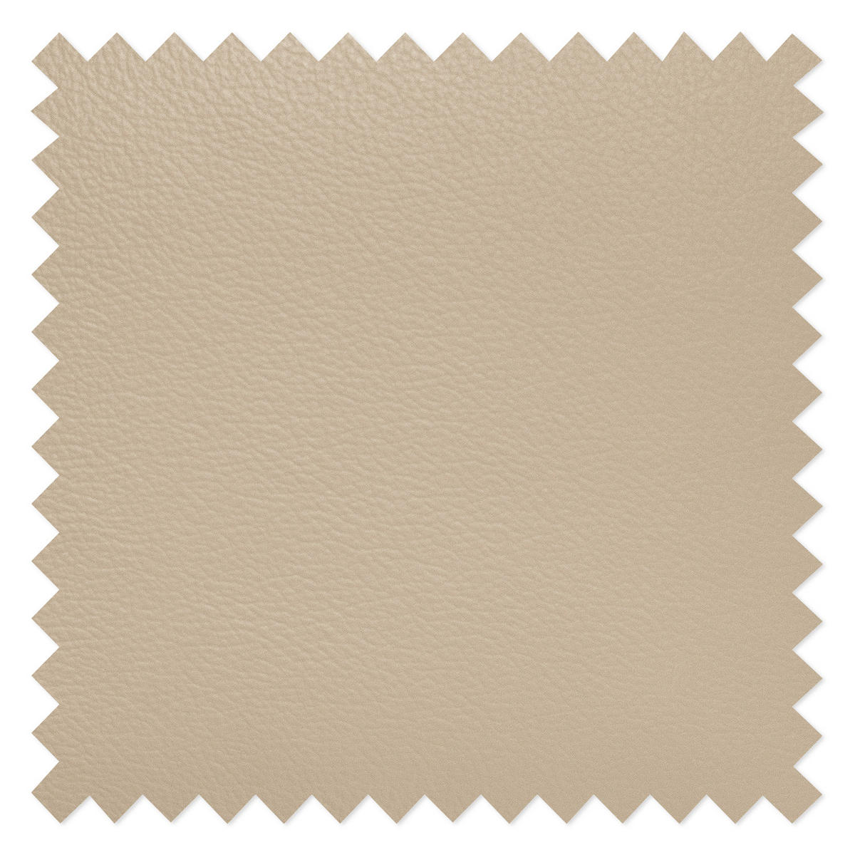 ECKSOFA Beige Echtleder  - Chromfarben/Beige, Design, Leder/Textil (208/248cm) - Livetastic