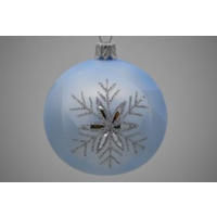 CHRISTBAUMKUGEL 7 cm  - Dunkelrot, Basics, Glas/Metall (7cm) - X-Mas