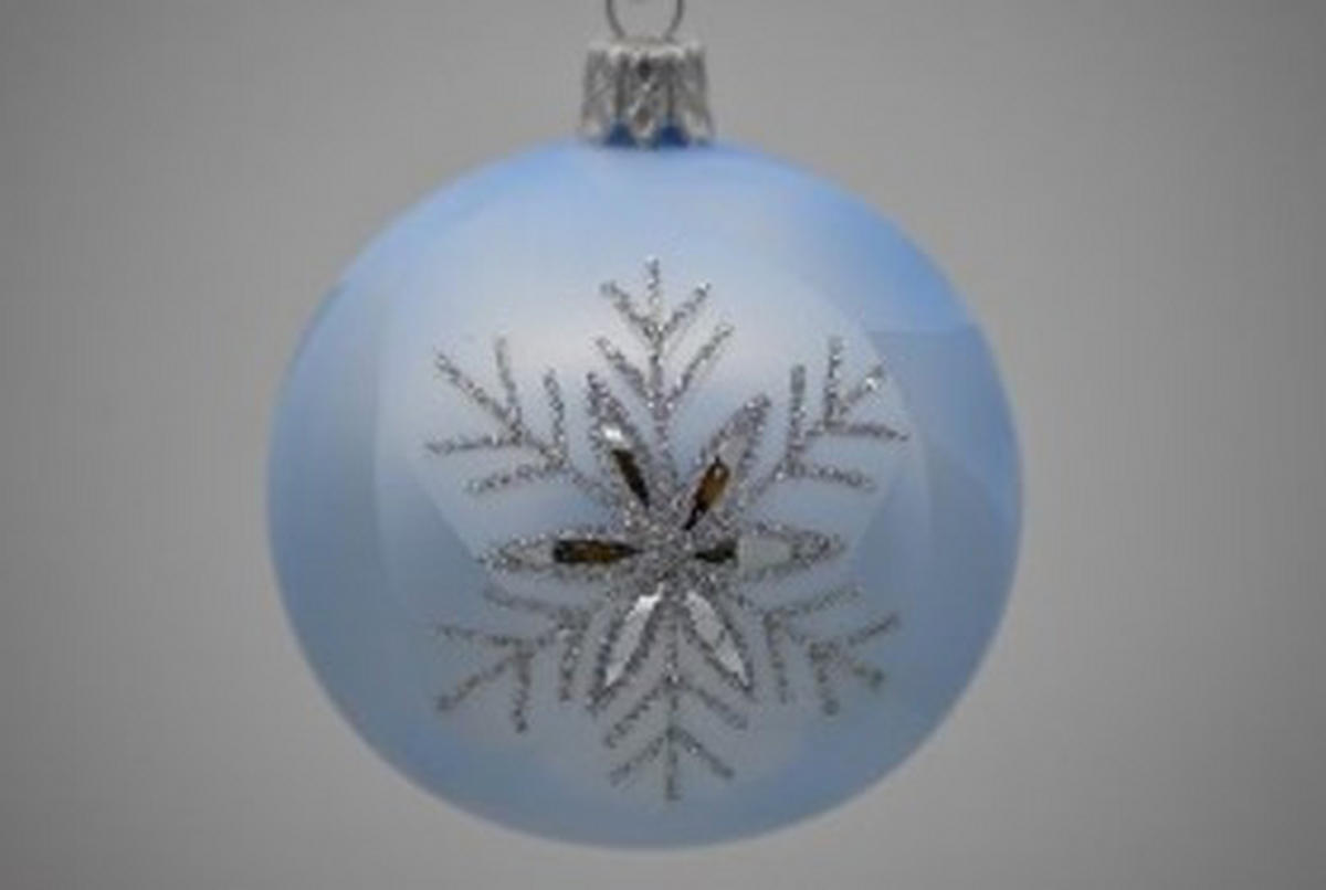 CHRISTBAUMKUGEL 7 cm  - Dunkelrot, Basics, Glas/Metall (7cm) - X-Mas