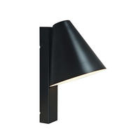 WANDLEUCHTE Wilmer 13,7/15,9/24,5 cm  - Schwarz, Design, Metall (13,7/15,9/24,5cm) - Nordlux