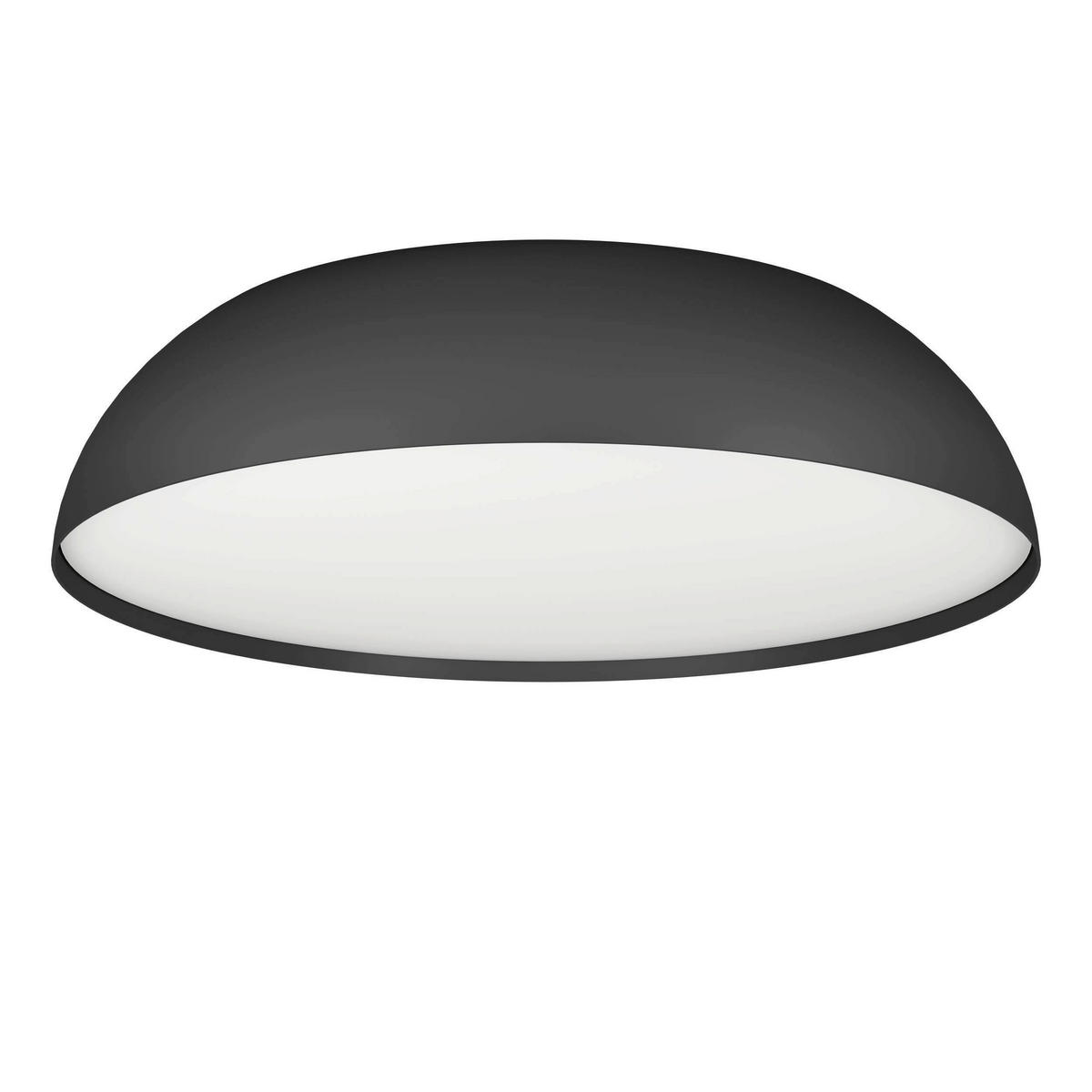 TAKLAMPA Tollos-Z 11 W 55/13 cm  - vit/svart, Design, metall/plast (55/13cm) - Eglo