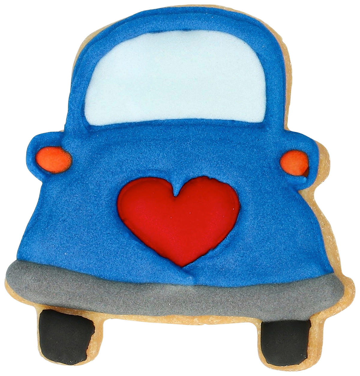 KEKSAUSSTECHFORM - Silberfarben, Basics, Metall (6/6/2,5cm) - Birkmann