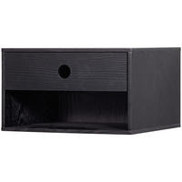 NACHTSCHRANK 34/20/30 cm  - Schwarz, Basics, Holzwerkstoff (34/20/30cm) - MID.YOU