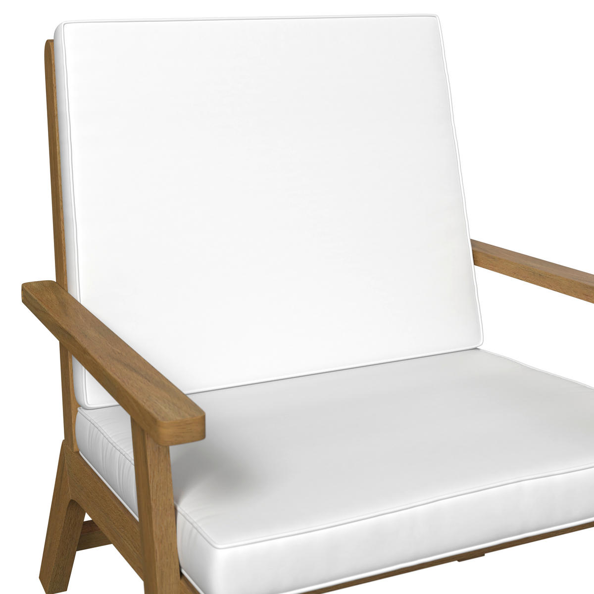 BALKONSET   - Akaziefarben, MODERN, Holz (70/72/78cm) - Ambia Garden