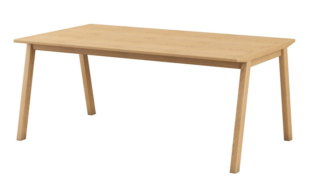 MATBORD i trä 174/100/74 cm   - ekfärgad, Design, trä (174/100/74cm) - Skovby