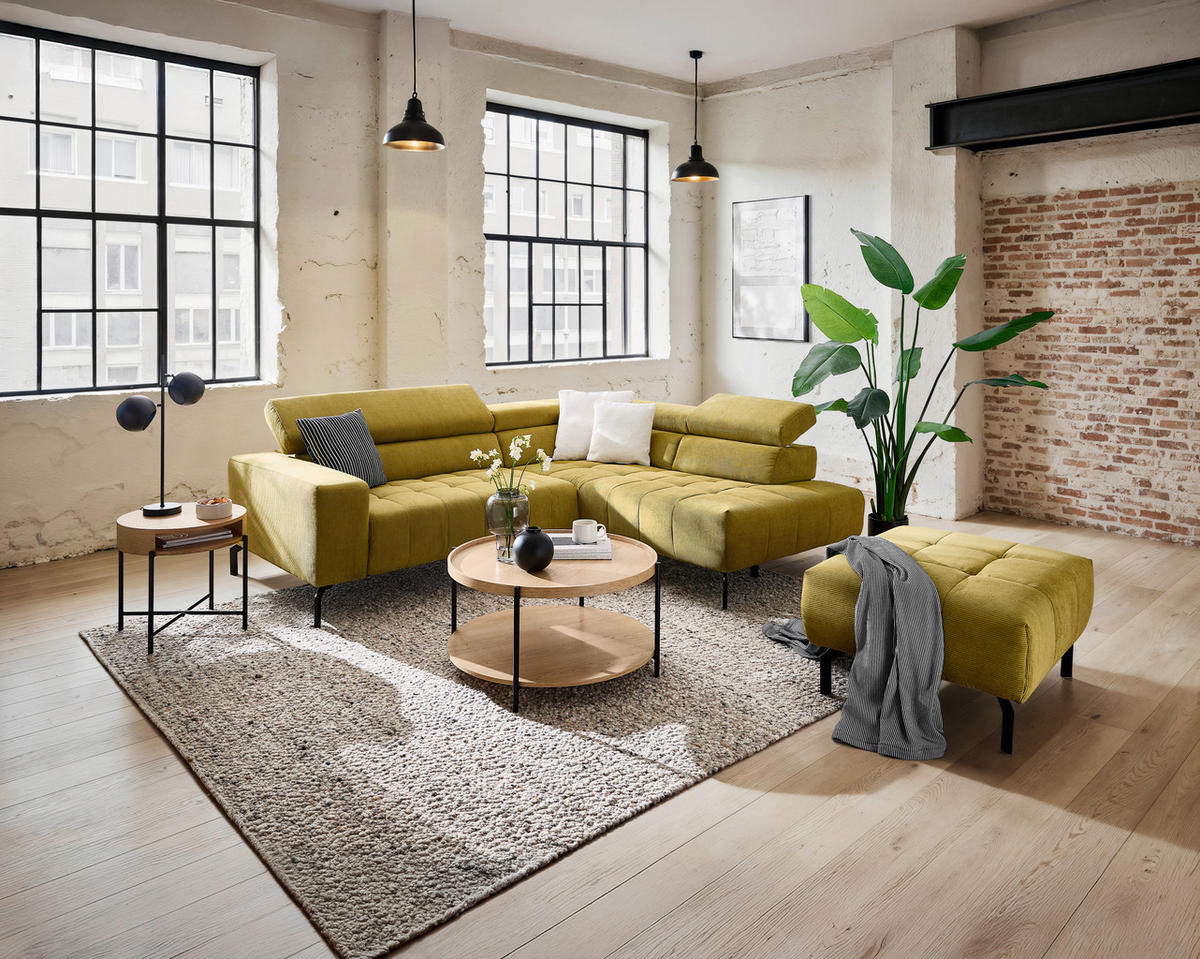 SOFFBORD i trä, metall, trämaterial 84/84/38 cm  - svart/ekfärgad, Natur, metall/trämaterial (84/84/38cm) - Stylife