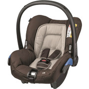 Babyschale Citi - Schwarz/Braun, Basics, Kunststoff/Textil (43,5/56/65cm) - Maxi-Cosi