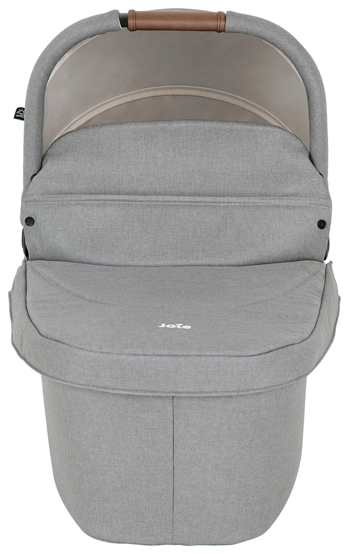 LIEGEWANNE Ramble XL  - Hellgrau/Weiß, Basics, Kunststoff/Textil (88/42/58,5cm) - Joie
