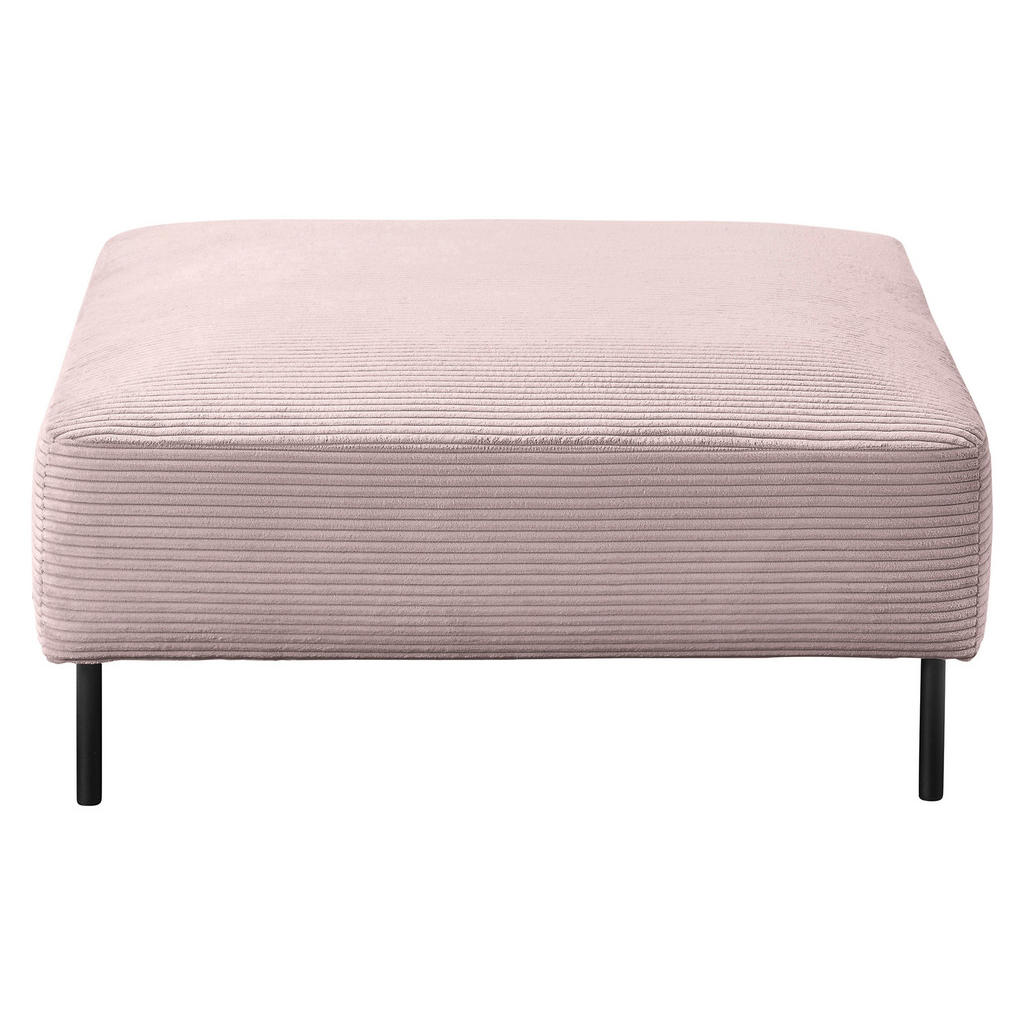 Thumbnail - Johann Jakob Hocker, Rosa, Textil, quadratisch, 100x41x100 cm, Goldenes M, Dgm, Fußauswahl, Lederauswahl, Stoffauswahl, ...