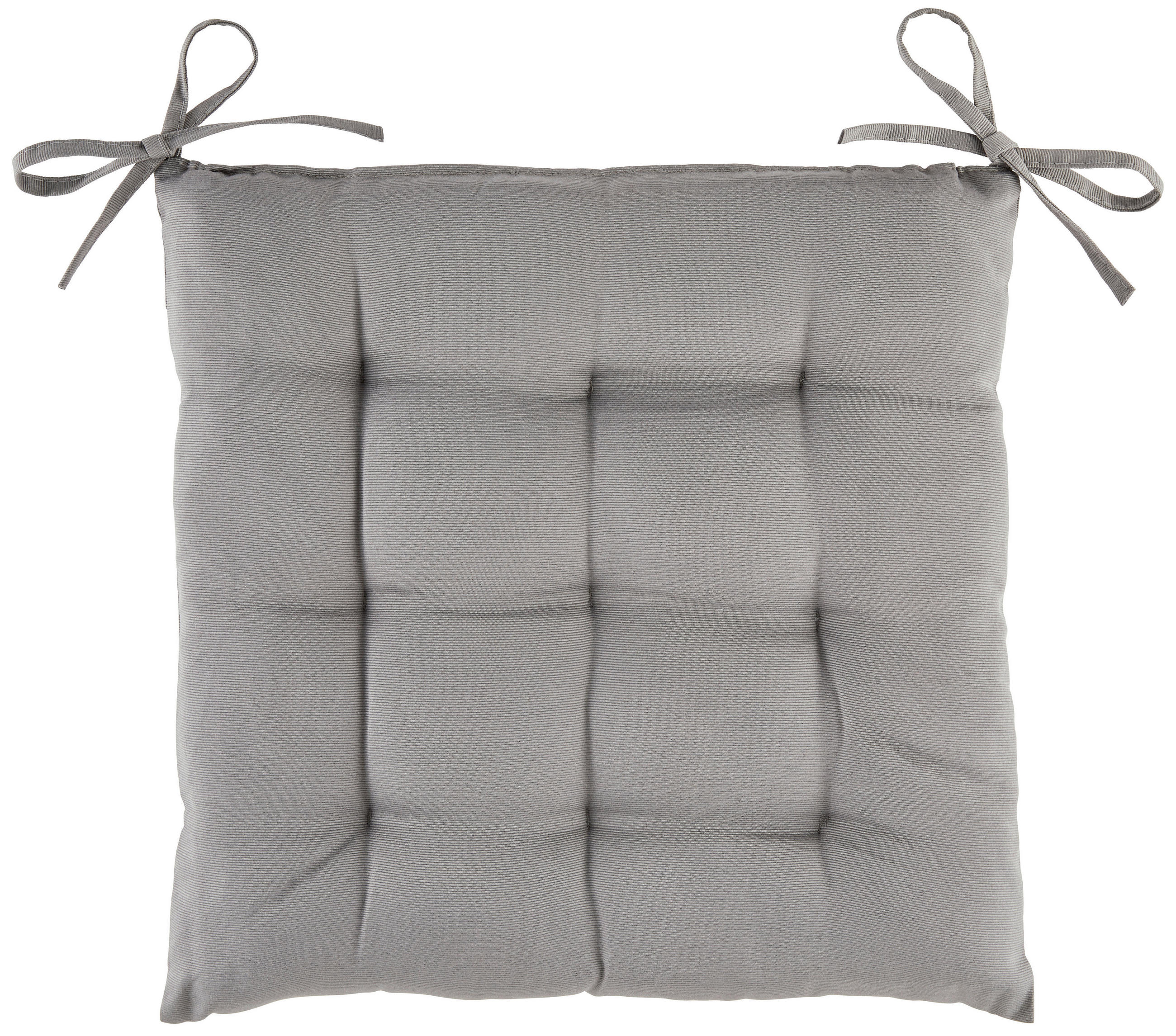 Sitzkissen Jolanda 40x40x5 Cm Grau