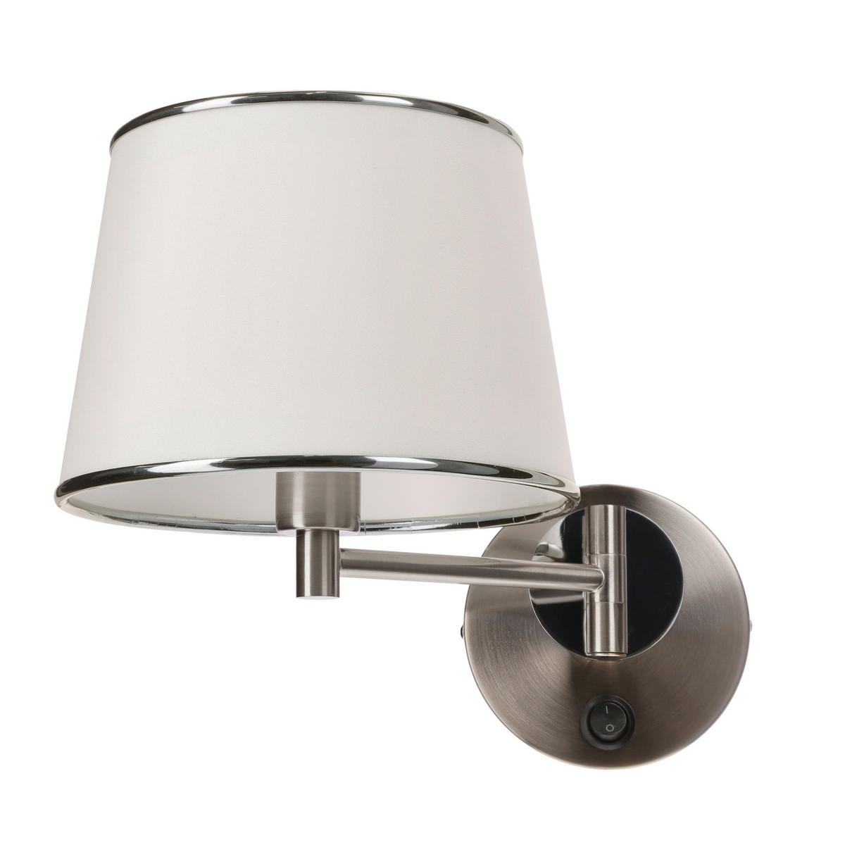 WANDLEUCHTE Ibis 20/29/25 cm   - Chromfarben, KONVENTIONELL, Kunststoff/Metall (20/29/25cm)