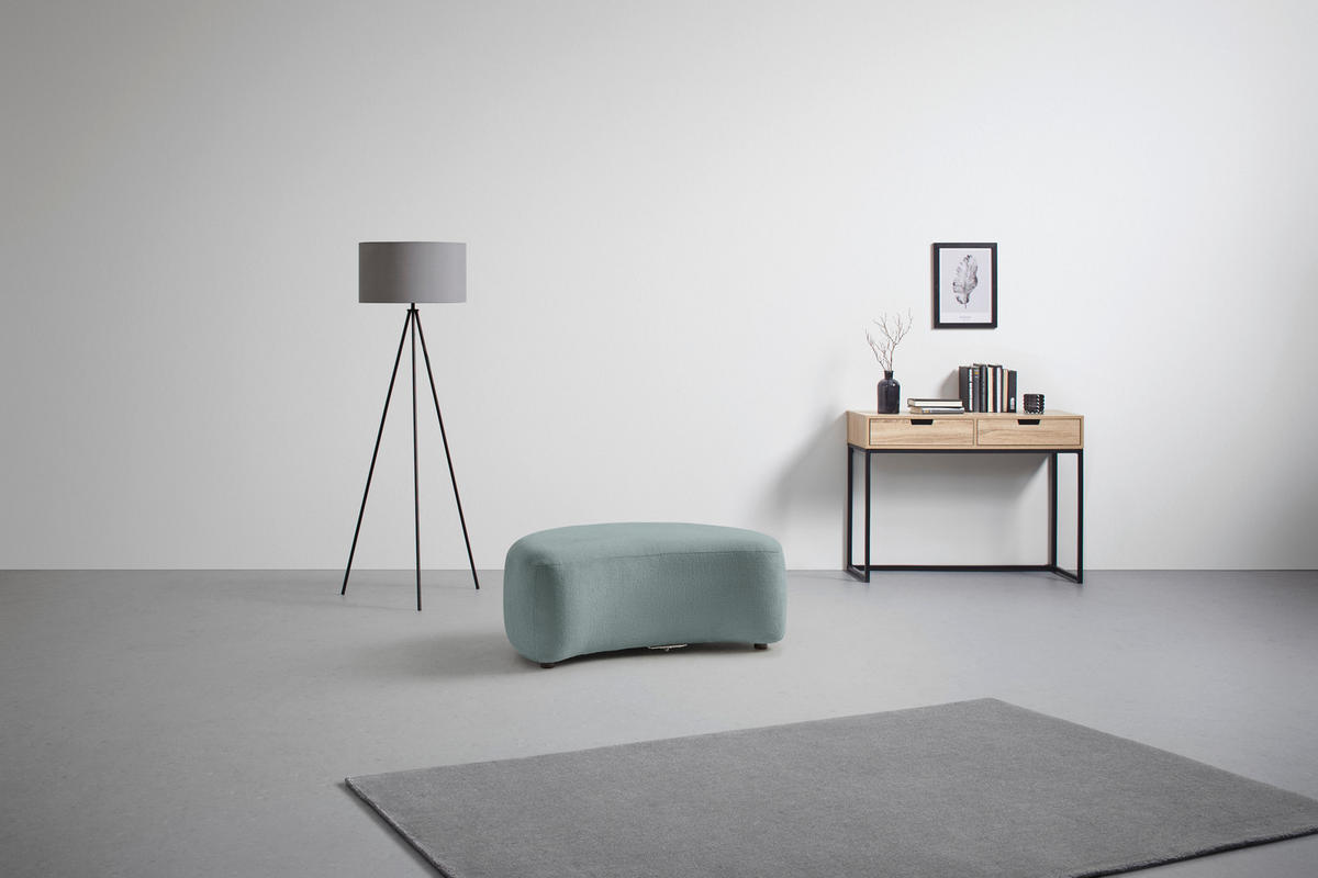 PALL i textil ljusblå  - ljusblå/svart, Modern, textil/plast (102/42/66cm) - MID.YOU