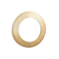 TÜKÖR    - aranyszínű, Basics, üveg/fém (88cm)