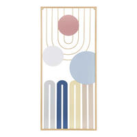 NÁSTENNÁ DEKORÁCIA 84/37/2 cm  - Basics, kov (84/37/2cm)