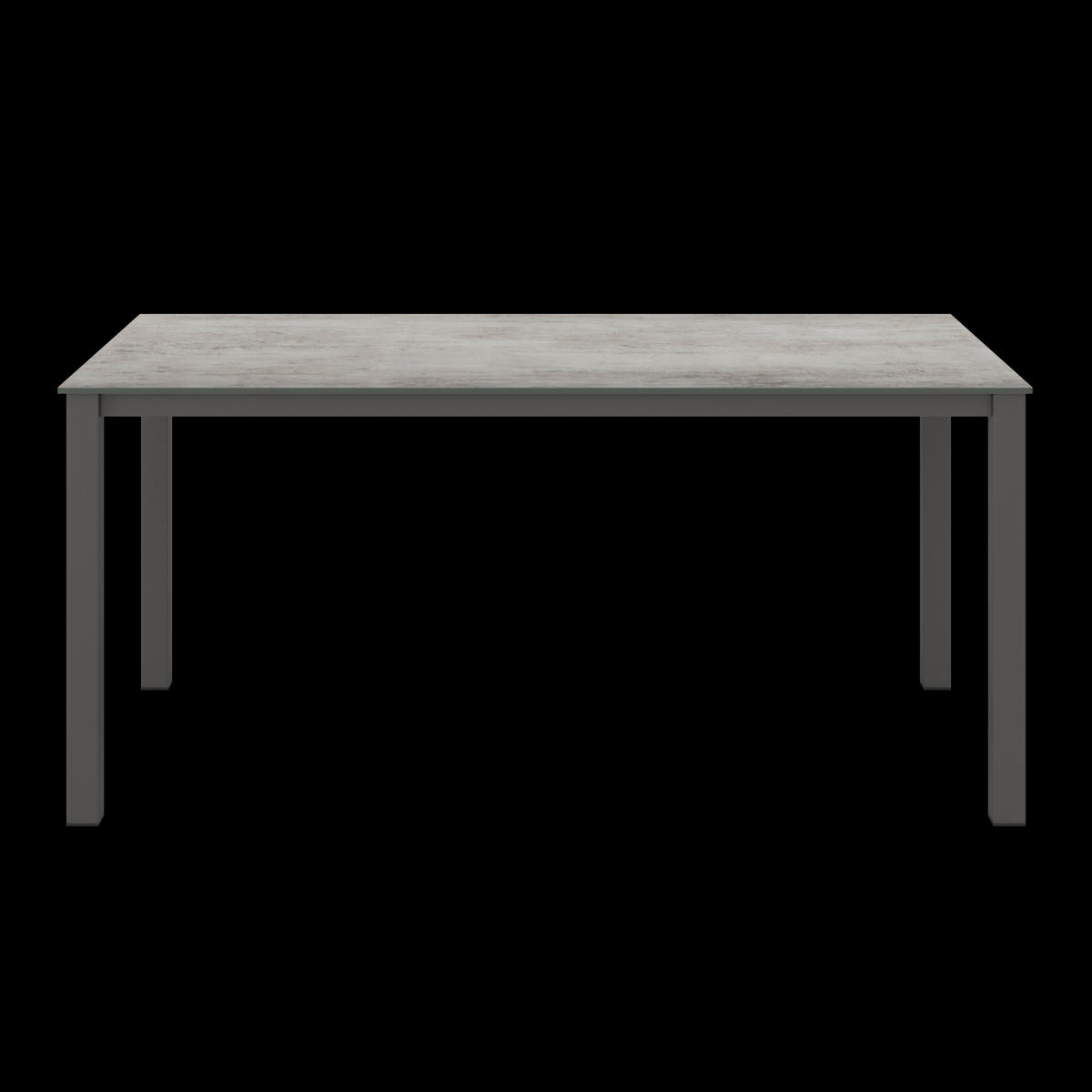 DINING-LOUNGESET  5-teilig  - Anthrazit/Grau, Modern, Glas/Textil - Ambia Garden